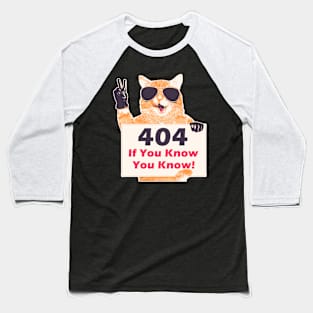 404 Baseball T-Shirt